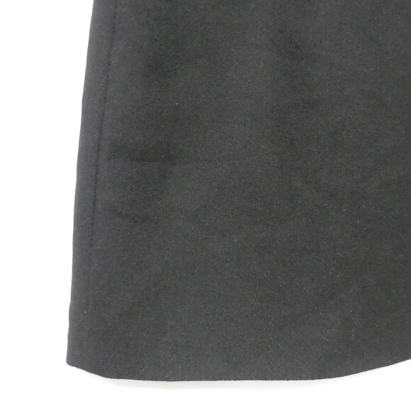 Unbranded | 36 | Black Mini Skirt | Zipper & Hook Closure | Elastic Waist Sides - Picture 6 of 14